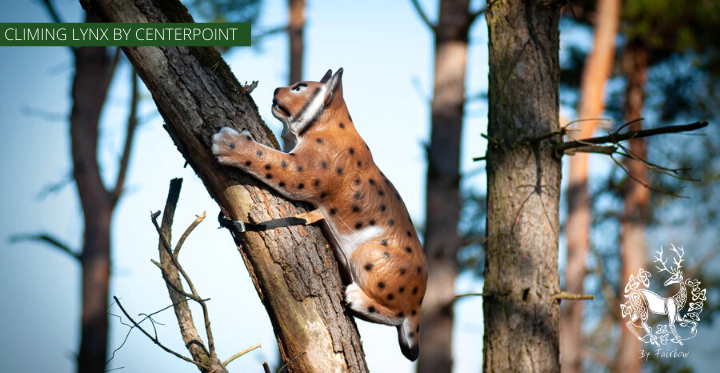 3D CLIMBING LYNX TARGET BY CENTERPOINT-target-Centerpoint-Fairbow