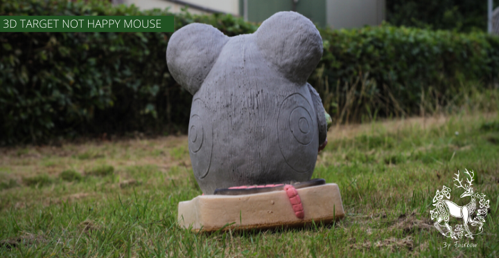 3D TARGET NOT HAPPY MOUSE-target-archerstarget-Fairbow