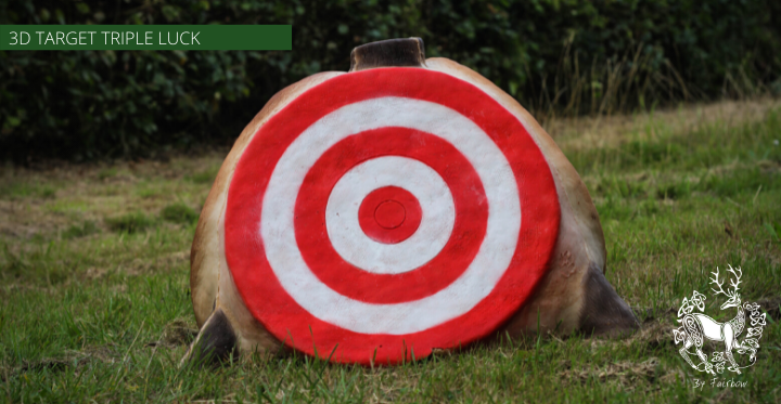 3D TARGET TRIPLE LUCK-target-archerstarget-Fairbow