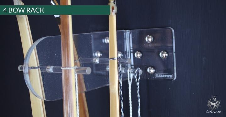 4-BOW RACK (VERTICAL HANGING) PERSPEX-Sundries-clearview-Fairbow