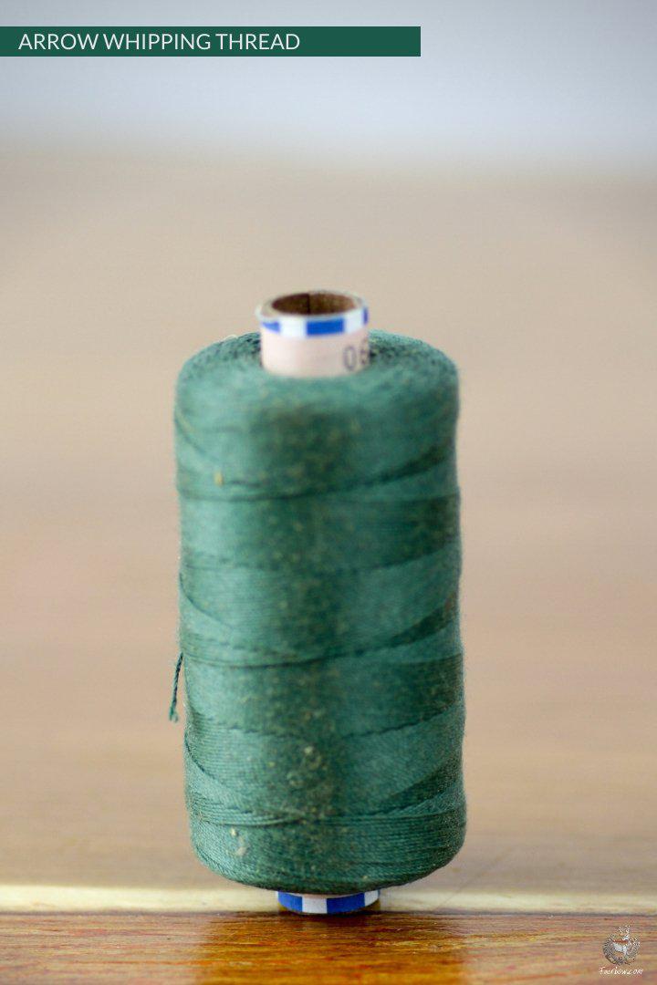 ARROW WHIPPING THREAD 300 meters spool-Arrow-Fairbow-Dark green-Fairbow