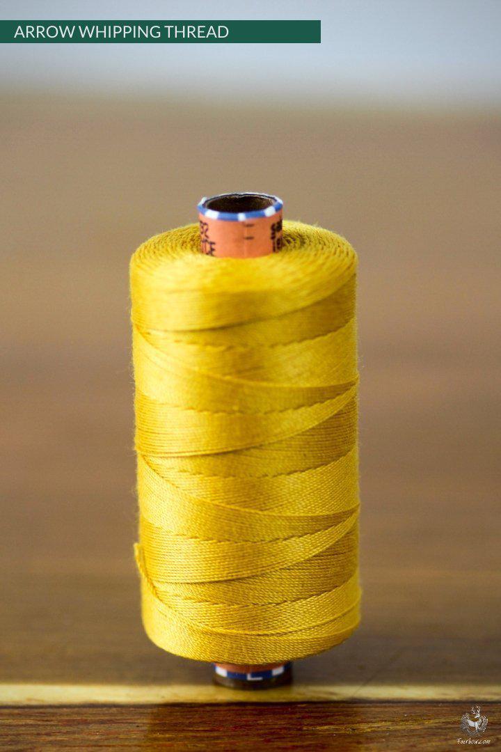 ARROW WHIPPING THREAD 300 meters spool-Arrow-Fairbow-Gold-Fairbow