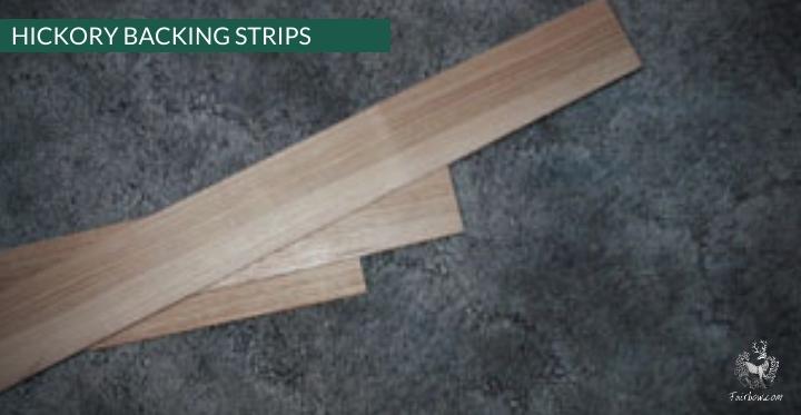 BARRELL TAPERED HICKORY BACKING STRIP-Tool-Fairbow-Fairbow