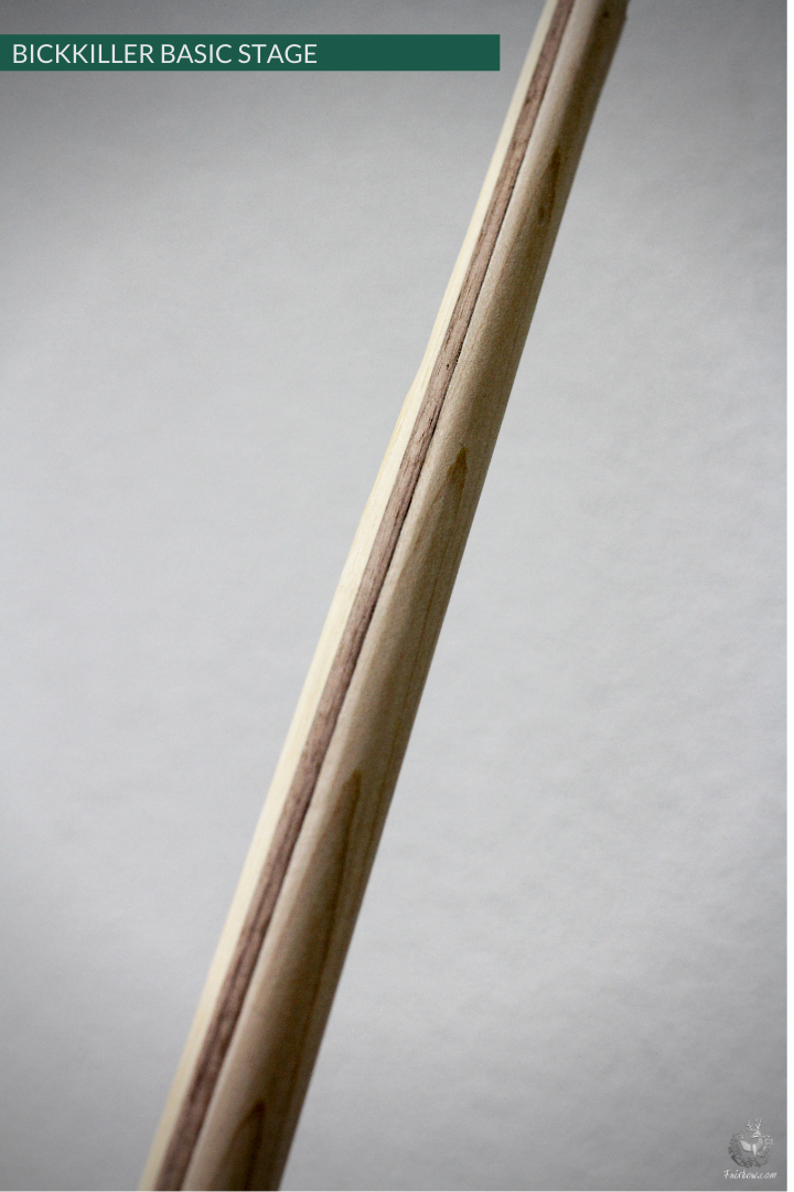 BICKKILLER, TRILAMINATE ENGLISH LONGBOW "BASIC" 60 @ 28-Bow-Fairbow-Fairbow