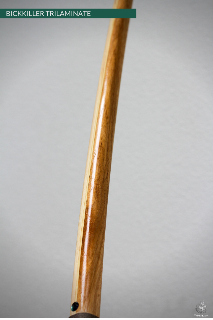 BICKKILLER, TRILAMINATE ENGLISH LONGBOW SUPERIOR 35@28-English Longbow-Fairbow-Fairbow
