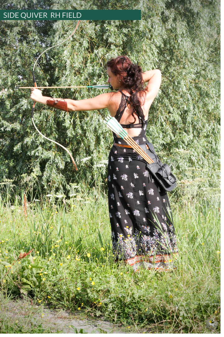 BLACK SIDE / HIP QUIVER-Quiver-Fairbow-Left handed-Fairbow