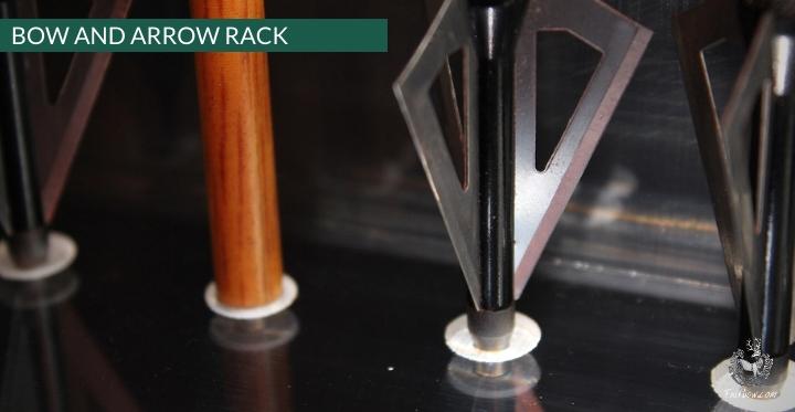 BOW AND ARROW RACK IN PERSPEX (1)-Sundries-Fairbow-Fairbow