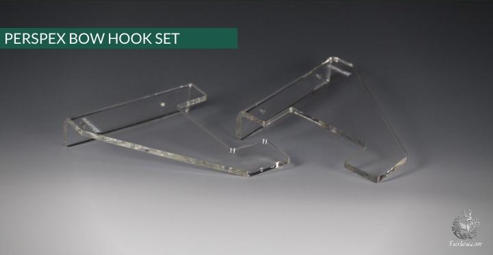 BOW HOOKS SET, PERSPEX-Sundries-Fairbow-Fairbow