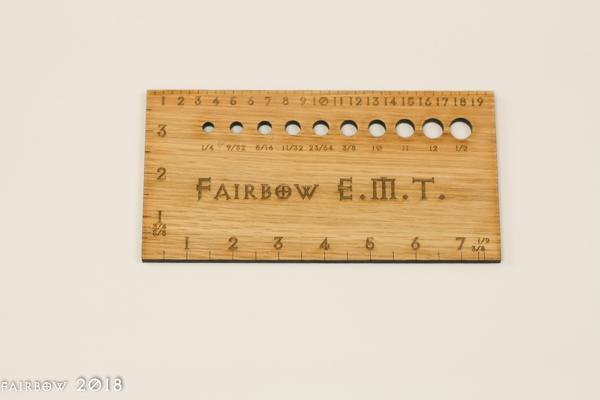 EMT (Easy Measurement Tool) in clear Perspex or MDF based wood-Tool-Fairbow-Clear perspex-Fairbow