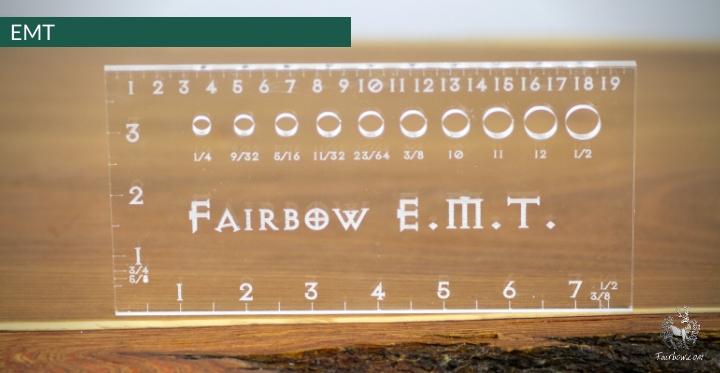 EMT (Easy Measurement Tool) in clear Perspex or MDF based wood-Tool-Fairbow-Clear perspex-Fairbow