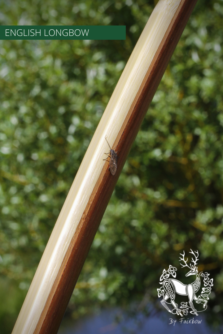 ENGLISH LONGBOW, GREENHEART SUPERCORE BAMBOO SUPERIOR 48@28-Bow-Fairbow-Fairbow