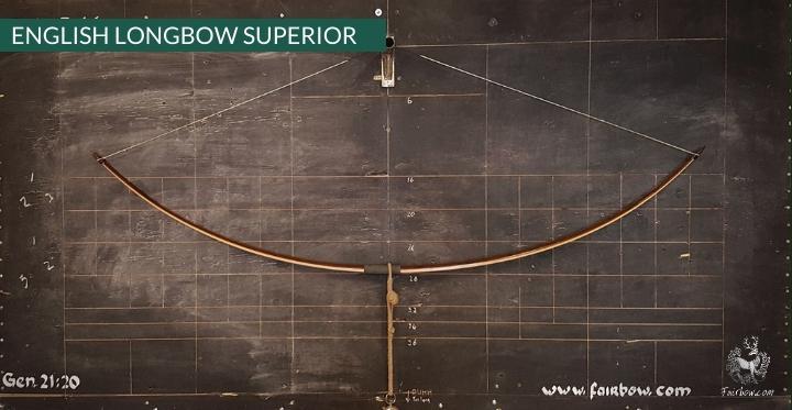 ENGLISH LONGBOW, GREENHEART SUPERCORE HICKORY SUPERIOR 55@28-English Longbow-Fairbow-Fairbow