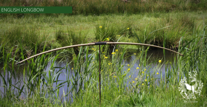 ENGLISH LONGBOW, GREENHEART SUPERCORE HICKORY SUPERIOR 59@26-Bow-Fairbow-Fairbow