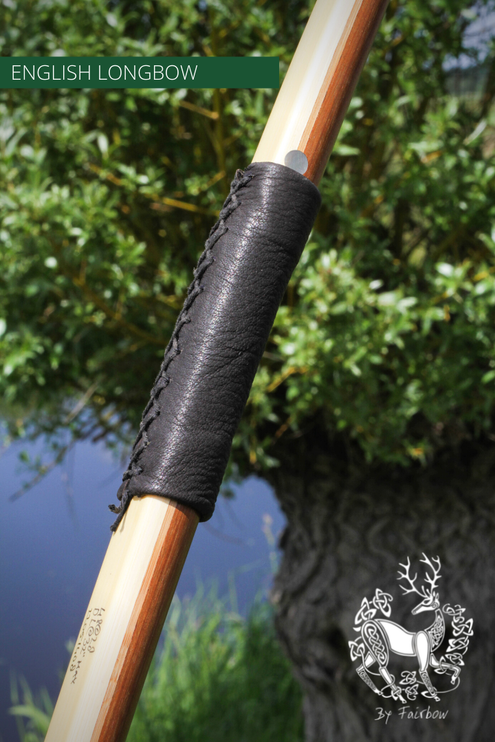 ENGLISH LONGBOW, GREENHEART SUPERCORE HICKORY SUPERIOR 59@26-Bow-Fairbow-Fairbow