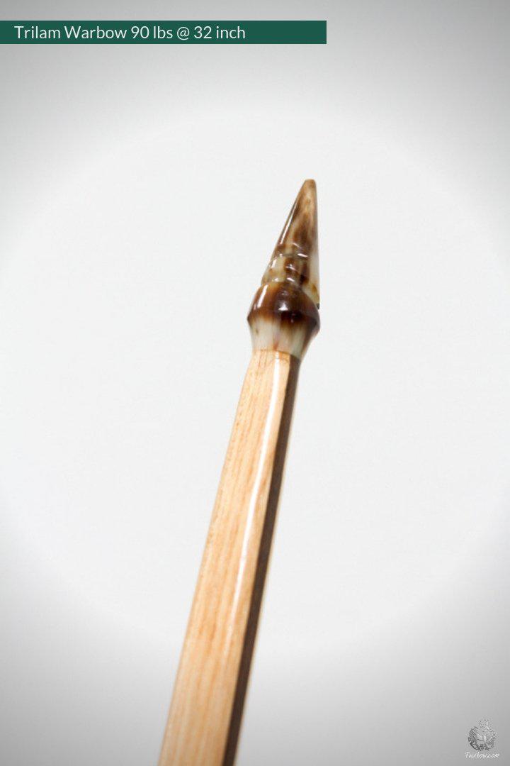 ENGLISH LONGBOW, HICKORY GREENHEART HICKORY SUPERIOR 78@28, 90 @ 32 inch-English Longbow-Fairbow-Fairbow