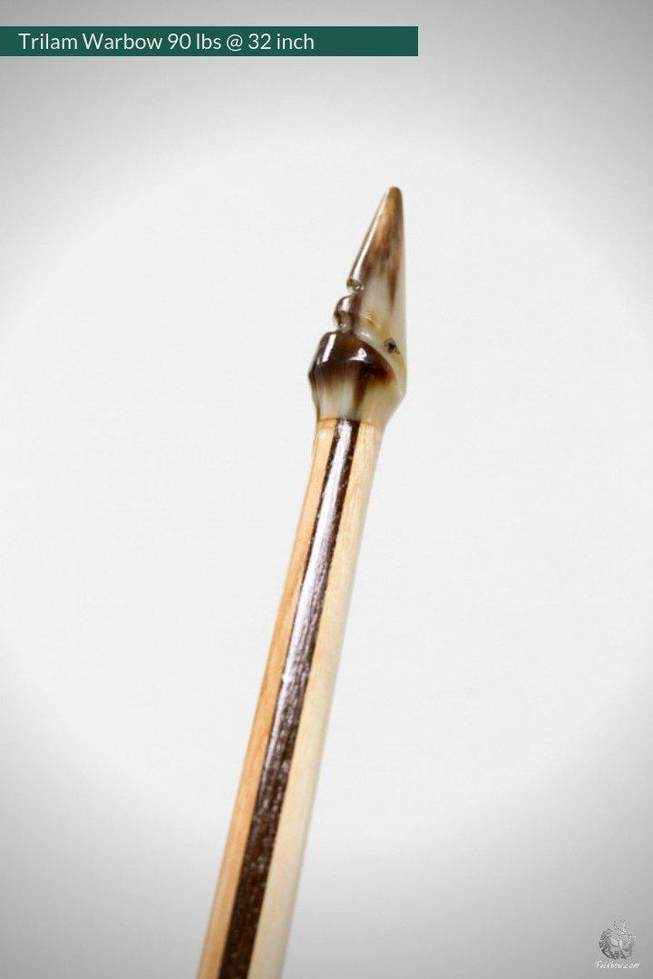 ENGLISH LONGBOW, HICKORY GREENHEART HICKORY SUPERIOR 78@28, 90 @ 32 inch-English Longbow-Fairbow-Fairbow