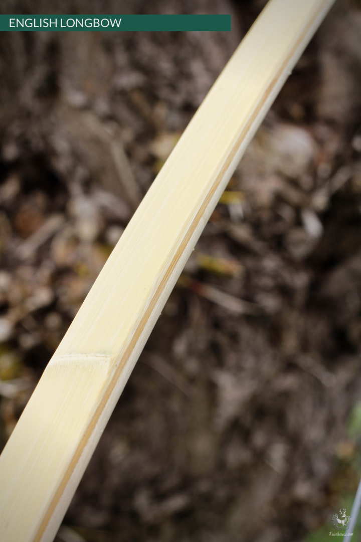 ENGLISH LONGBOW, MAPLE SUPERCORE BAMBOO SUPERIOR 27@28-Bow-Fairbow-Fairbow