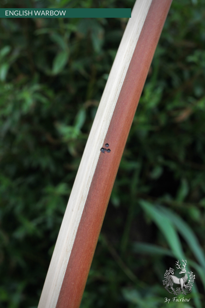 ENGLISH LONGBOW, WARBOW - FBT, MASSARANDUBA HICKORY SUPERIOR 82@28, 98@32-Bow-Fairbow-Fairbow