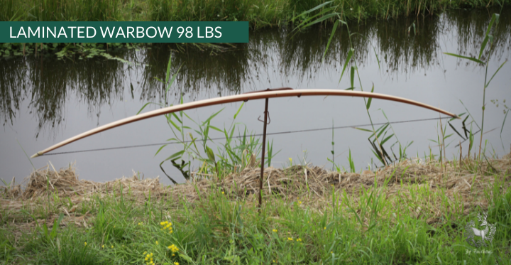 ENGLISH LONGBOW, WARBOW - FBT, MASSARANDUBA HICKORY SUPERIOR 82@28, 98@32-Bow-Fairbow-Fairbow