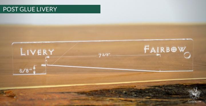 Feather Cutting Template EWBS DWS cut-on-shaft-Tool-Fairbow-Standard-Fairbow