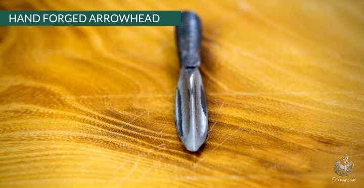 HAND FORGED 1/2 BODKIN-arrow point-Fairbow-Fairbow