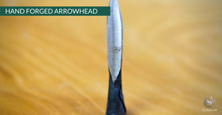 HAND FORGED 1/2 BODKIN-arrow point-Fairbow-Fairbow