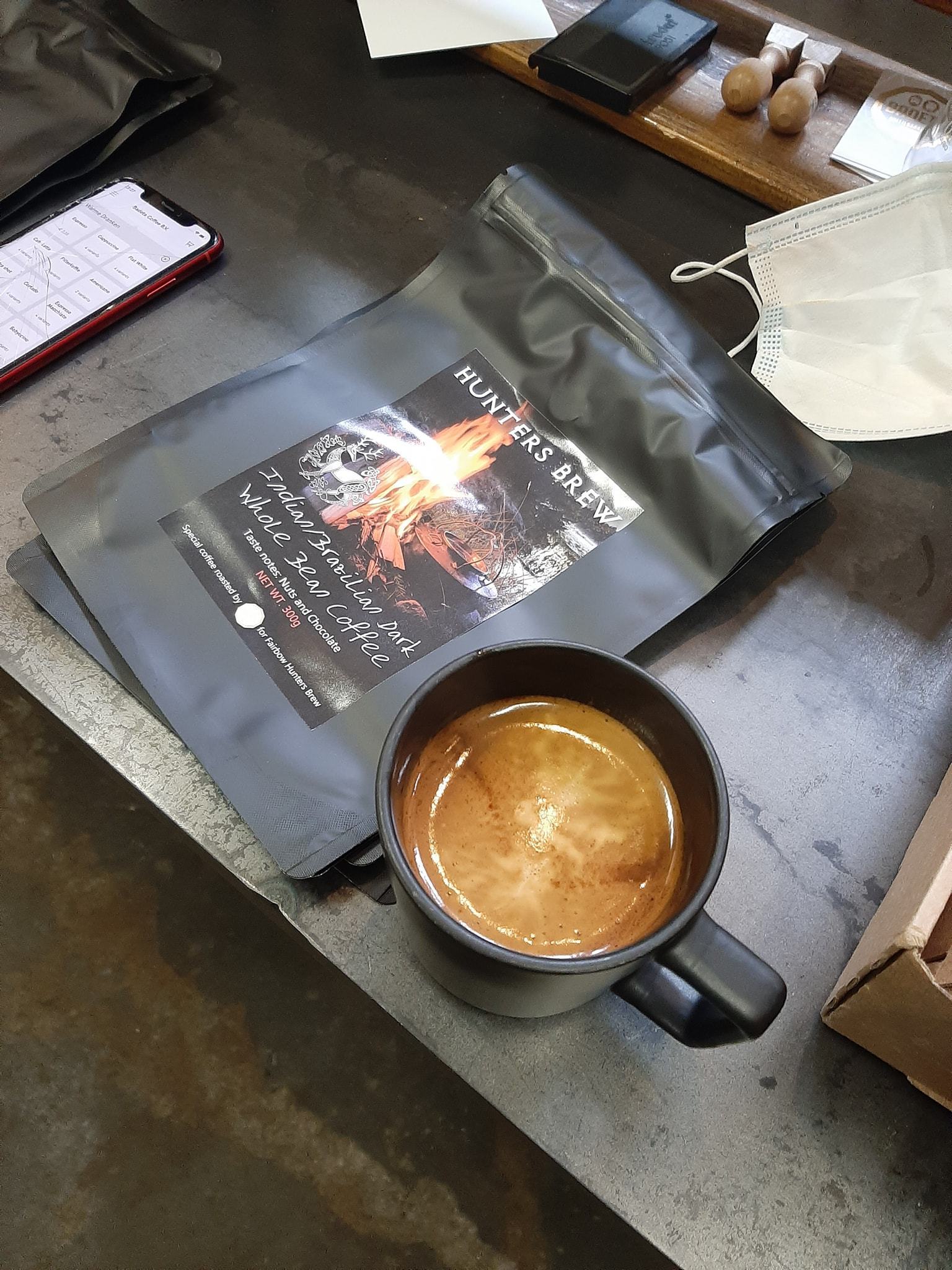 HUNTERS BREW GROUND OR WHOLE BEANS COFFEE SINGLE PERU ORIGIN-Coffee-Fairbow-Whole beans-Fairbow