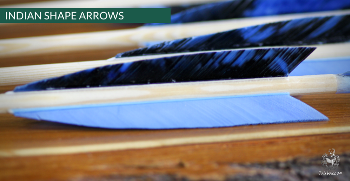 INDIAN ARROW, SET OF 6-Arrow-Fairbow-nr 22 -4.5 inch-Fairbow