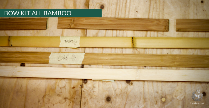 KIT ALL BAMBOO RAW PARTS SET-Bow kit-Fairbow-Fairbow