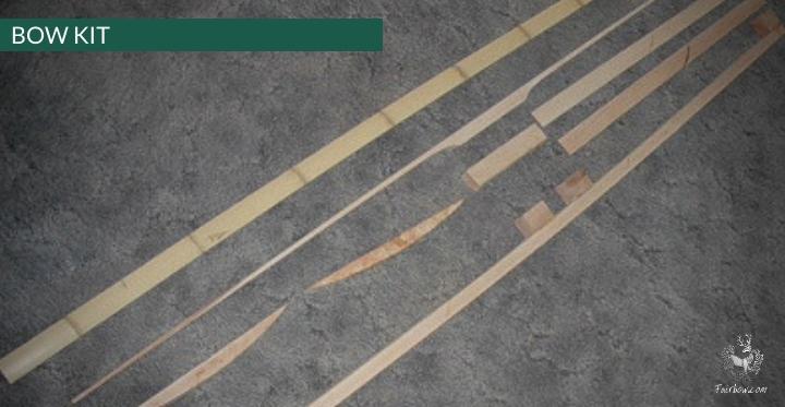 KIT REFLEX DEFLEX HICKORY BAMBOO PARTS AND FORM-Bow kit-Fairbow-Fairbow