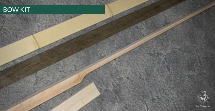 KIT REFLEX DEFLEX HICKORY/ GREENHEART/BAMBOO PARTS AND FORM-Bow kit-Fairbow-Fairbow