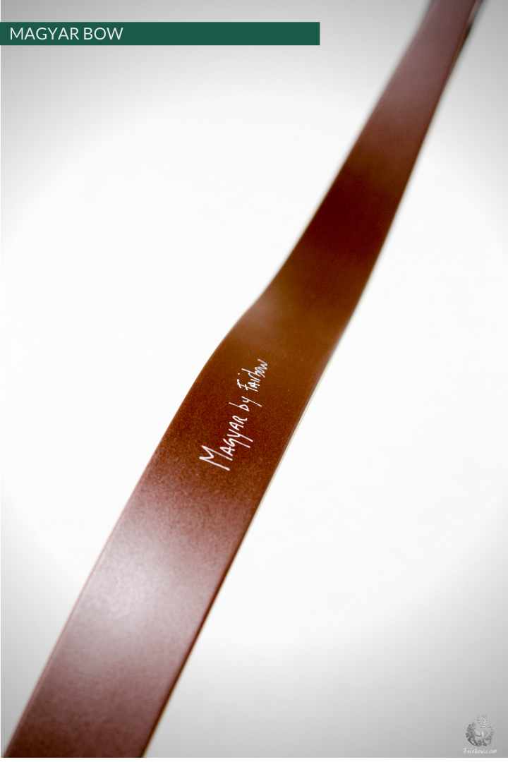 MAGYAR, 103 LBS @ 32 INCH, lIMBA, PADOUK AND SUPERCORE-Bow-Fairbow-Fairbow