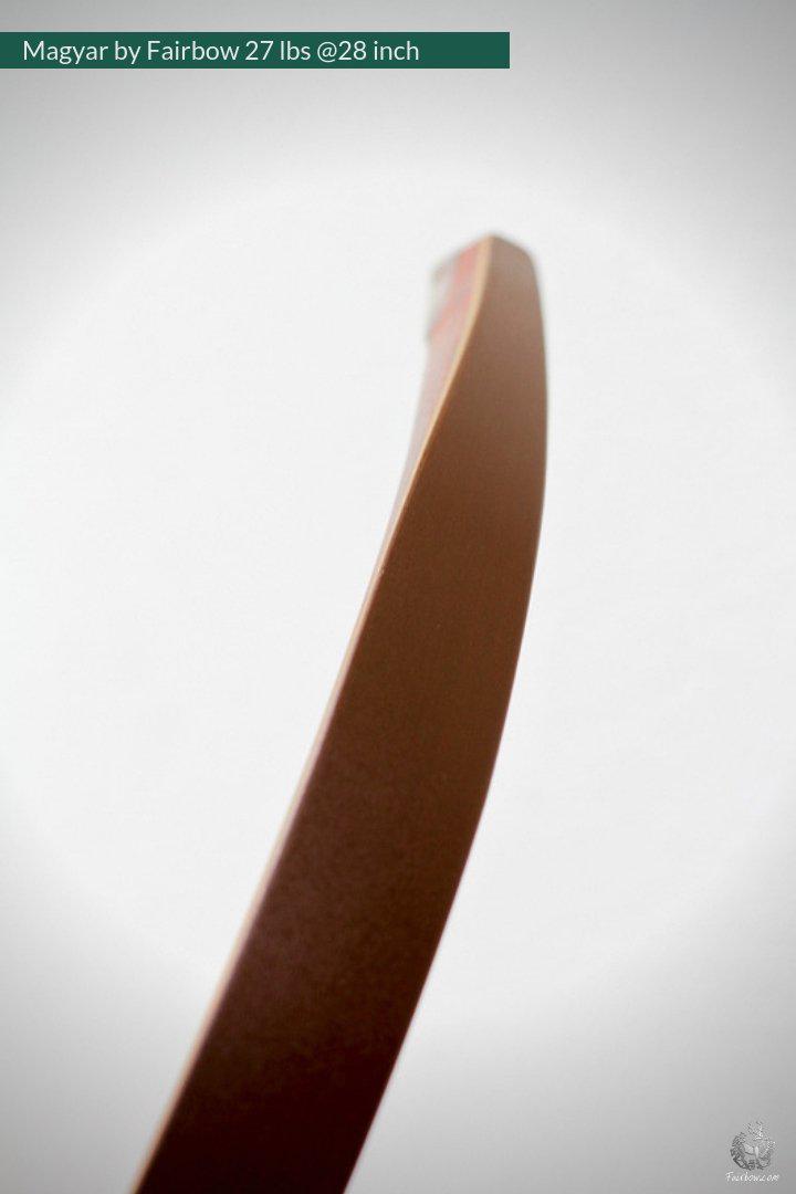 MAGYAR, 27 LBS @ 28 INCH, ROSEWOOD, PADOUK AND SUPERCORE-Bow-Fairbow-Fairbow