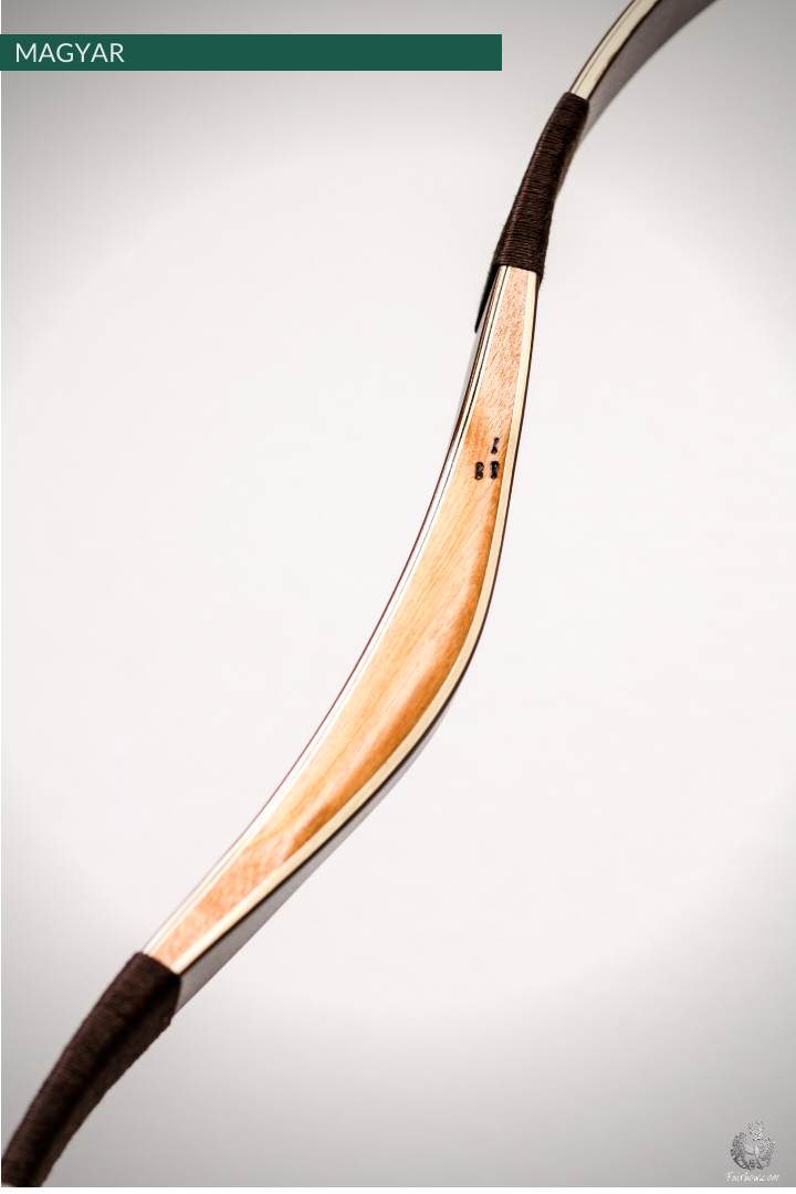MAGYAR, 47 LBS @ 28 INCH, LIMBA, PADOUK AND SUPERCORE-Bow-Fairbow-Fairbow