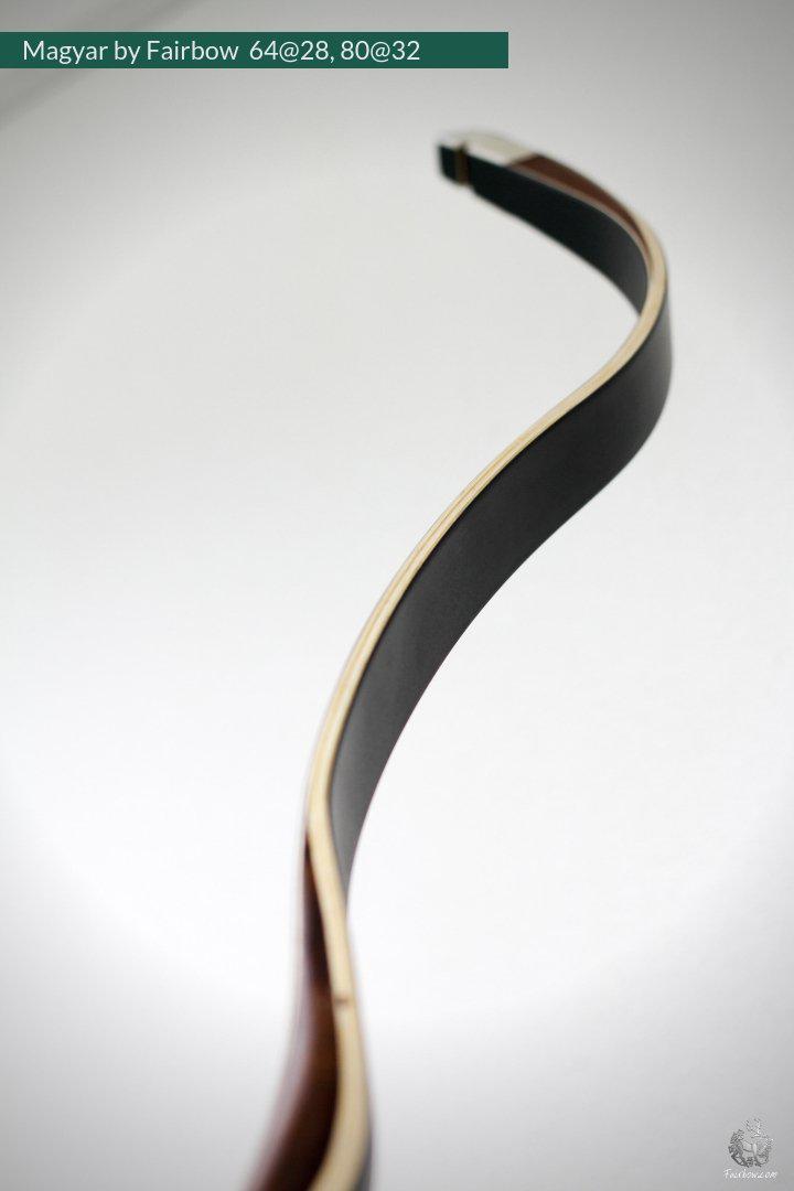 MAGYAR, 64 LBS @ 28 INCH, ROSEWOOD, PADOUK AND SUPERCORE-Bow-Fairbow-Fairbow