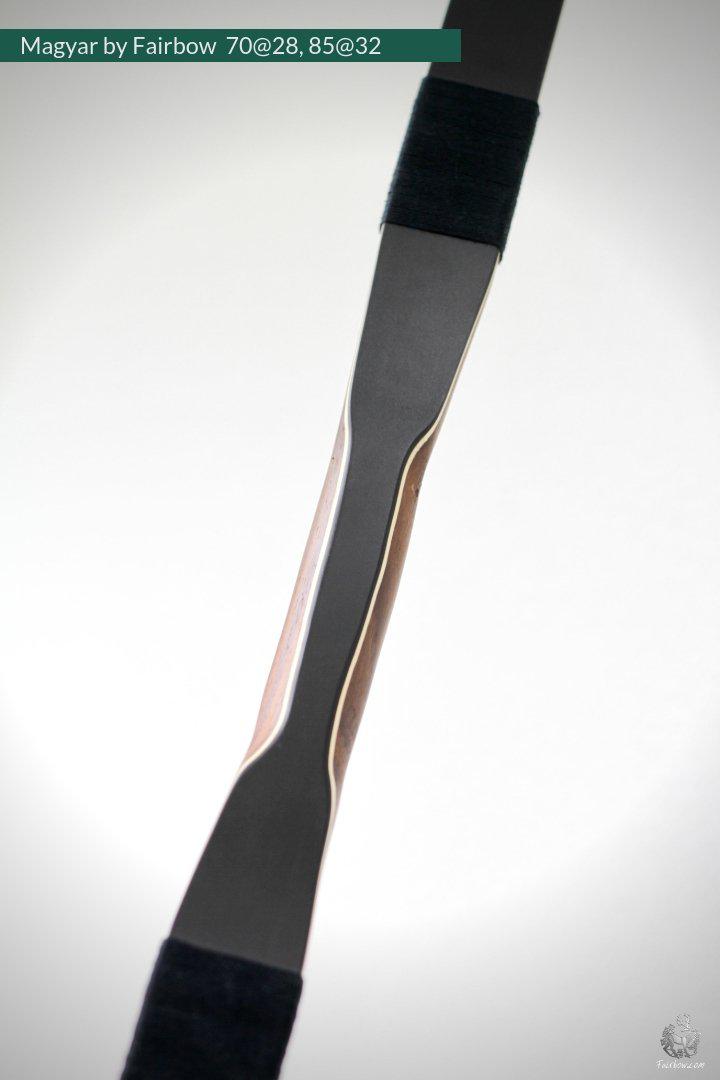 MAGYAR, 70 LBS @ 28 INCH, ROSEWOOD, PADOUK AND SUPERCORE-Bow-Fairbow-Fairbow