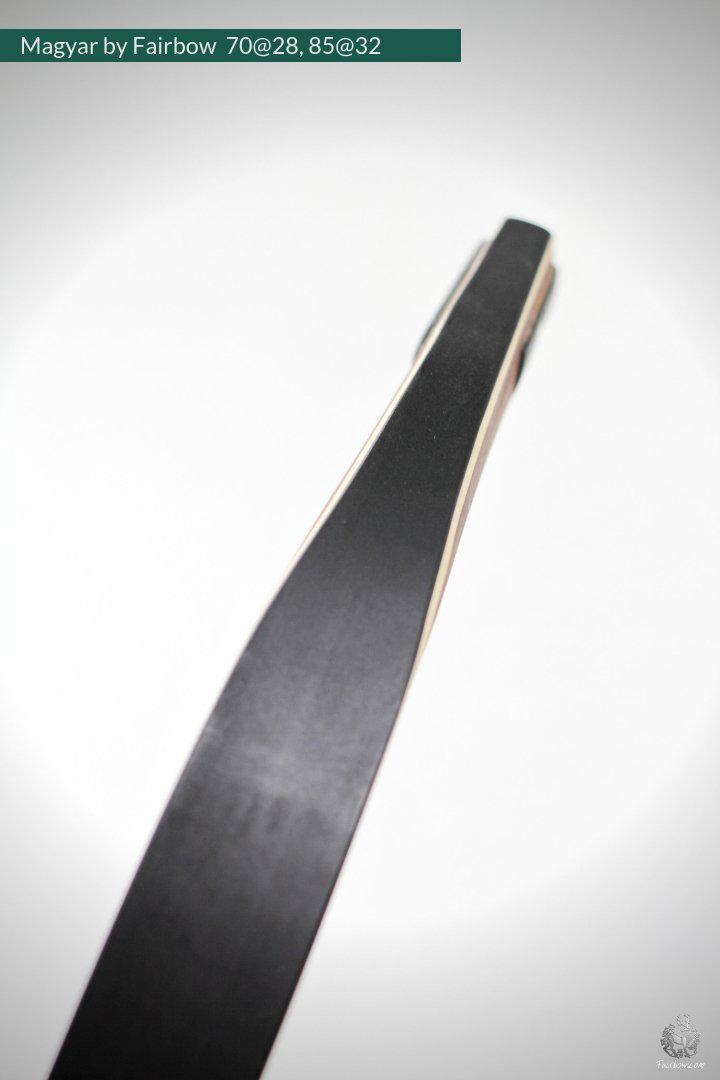 MAGYAR, 70 LBS @ 28 INCH, ROSEWOOD, PADOUK AND SUPERCORE-Bow-Fairbow-Fairbow