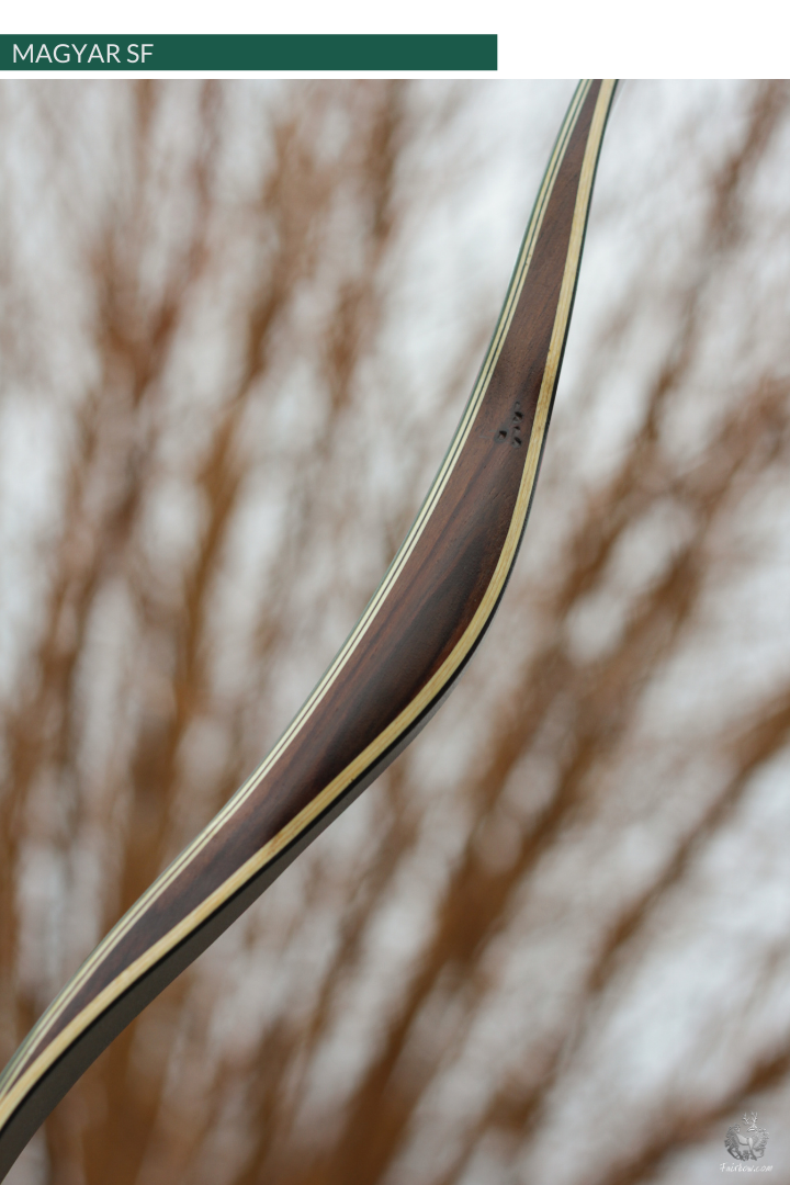 MAGYAR SF, GREEN AND BLACK GLASS AND SUPERCORE, HORSEBOW 70 LBS @ 28 INCH-Bow-Fairbow-Fairbow