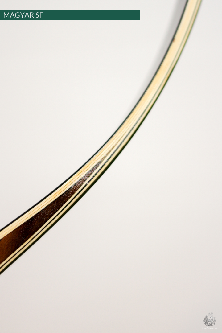 MAGYAR SF, GREEN AND BLACK GLASS AND SUPERCORE, HORSEBOW 70 LBS @ 28 INCH-Bow-Fairbow-Fairbow