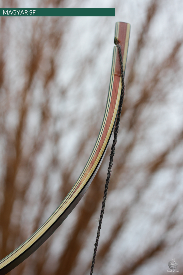 MAGYAR SF, GREEN AND BLACK GLASS AND SUPERCORE, HORSEBOW 70 LBS @ 28 INCH-Bow-Fairbow-Fairbow