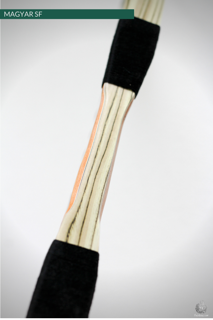MAGYAR SF, LIMBA, MAPLE CORE VENEER AND SUPERCORE, HORSEBOW 32 LBS @ 28 INCH-Bow-Fairbow-Fairbow