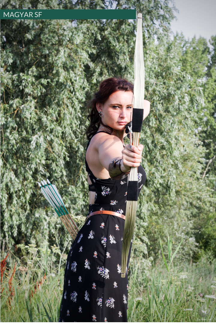 MAGYAR SF, LIMBA, MAPLE CORE VENEER AND SUPERCORE, HORSEBOW 32 LBS @ 28 INCH-Bow-Fairbow-Fairbow