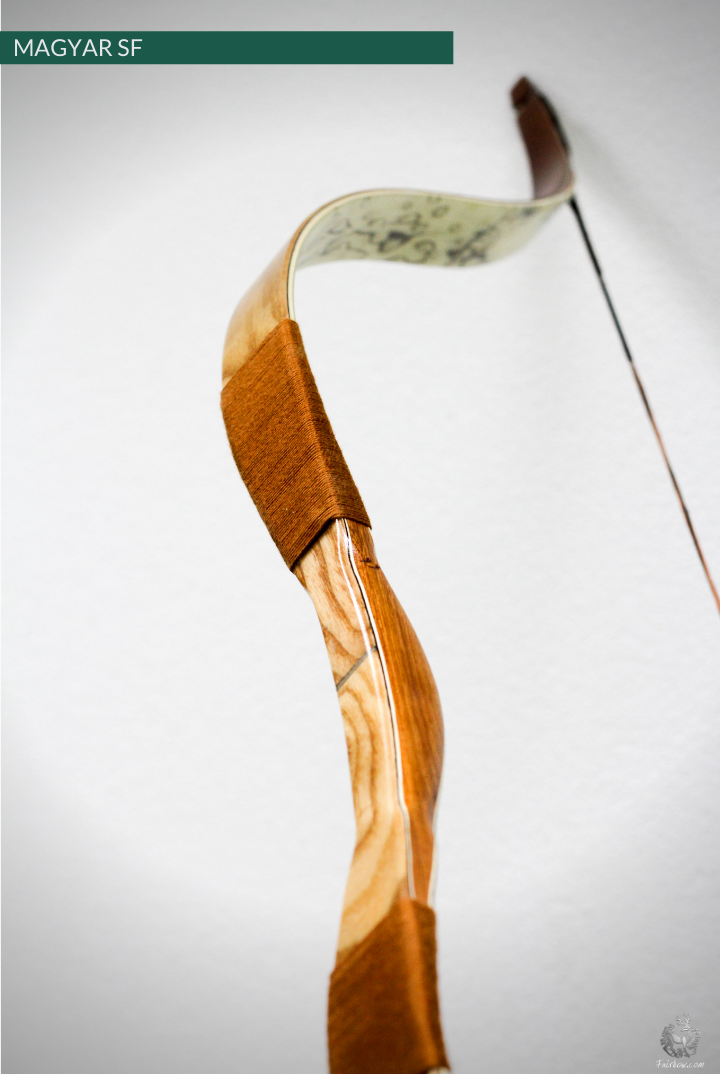 MAGYAR SF, LIMBA, SPLIT VENEER AND SUPERCORE, HORSEBOW 42 LBS @ 28 INCH-Bow-Fairbow-Fairbow