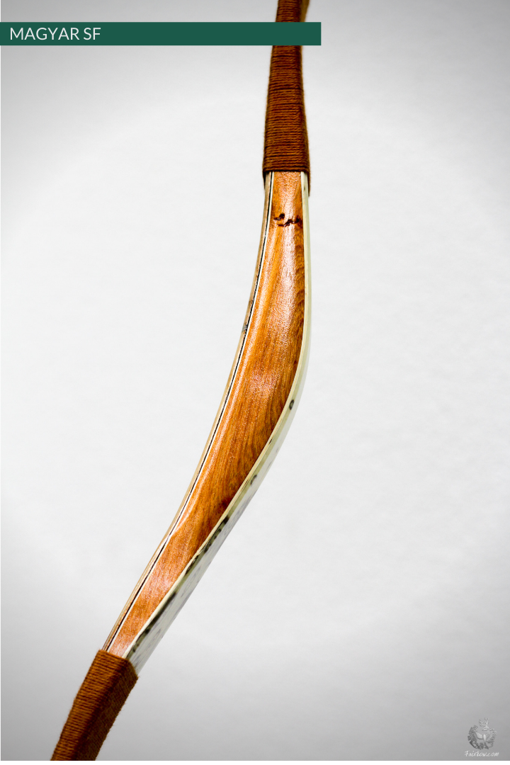 MAGYAR SF, LIMBA, SPLIT VENEER AND SUPERCORE, HORSEBOW 42 LBS @ 28 INCH-Bow-Fairbow-Fairbow