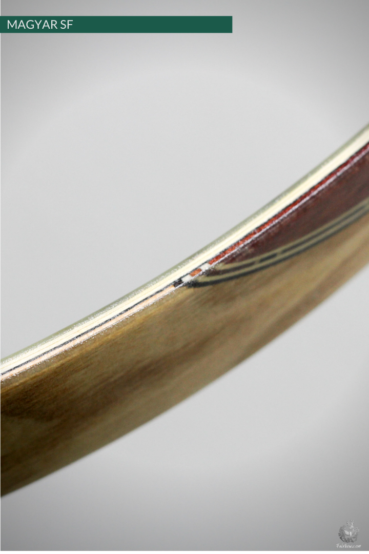 MAGYAR SF, LIMBA, SPLIT VENEER AND SUPERCORE, HORSEBOW 42 LBS @ 28 INCH-Bow-Fairbow-Fairbow