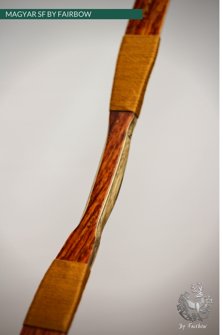 MAGYAR SF, PADOUK RED GLASS AND SUPERCORE, HORSEBOW 24 LBS @ 28 INCH-Bow-Fairbow-Fairbow
