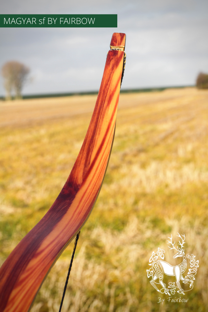 MAGYAR SF, SPALTED YEW GLASS AND SUPERCORE, HORSEBOW 32 LBS @ 28 INCH-Bow-Fairbow-Fairbow