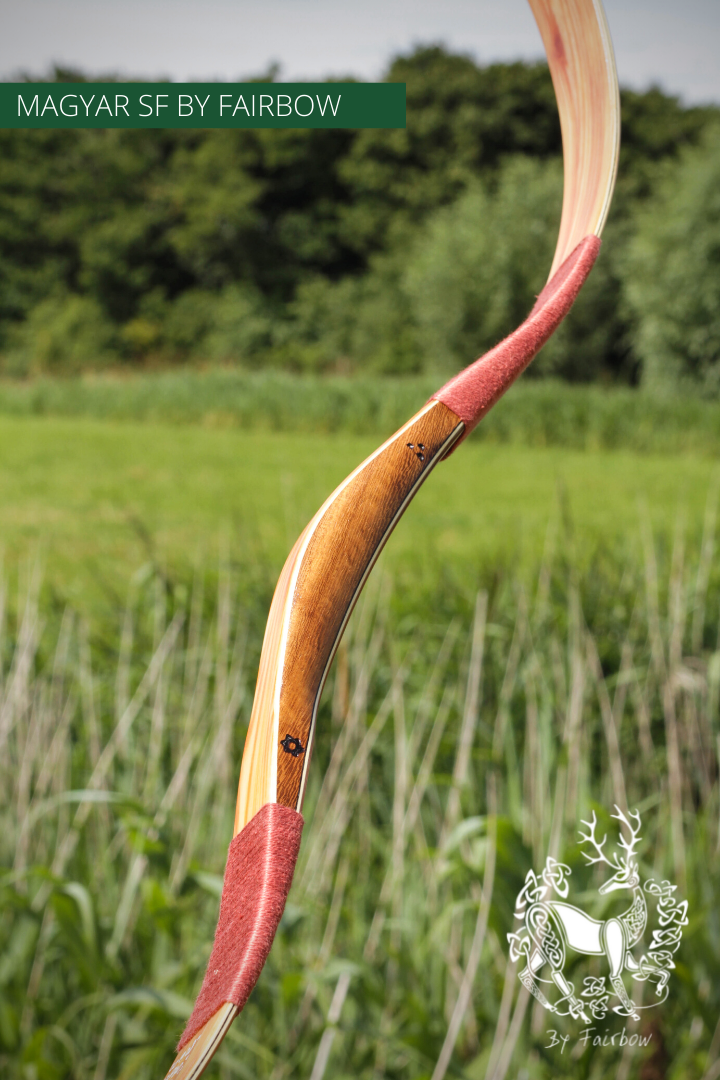 MAGYAR SF, STRIPED PINE GLASS AND SUPERCORE, HORSEBOW 20 LBS @ 28 INCH-Bow-Fairbow-Fairbow