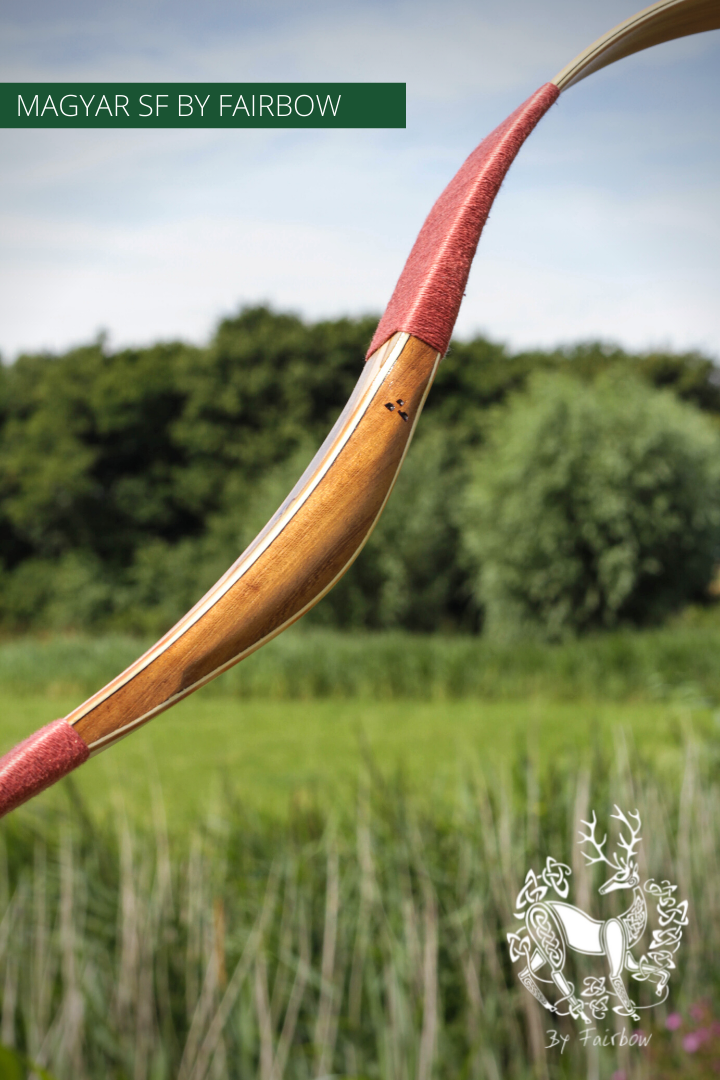 MAGYAR SF, STRIPED PINE GLASS AND SUPERCORE, HORSEBOW 20 LBS @ 28 INCH-Bow-Fairbow-Fairbow