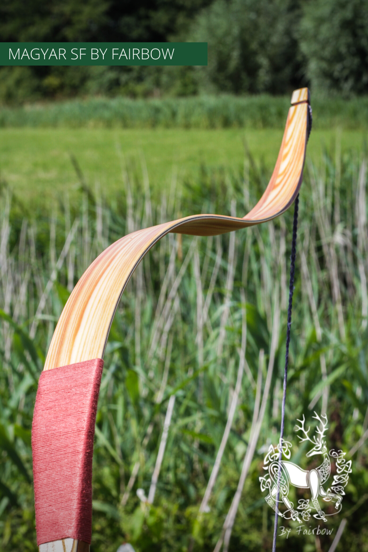MAGYAR SF, STRIPED PINE GLASS AND SUPERCORE, HORSEBOW 20 LBS @ 28 INCH-Bow-Fairbow-Fairbow